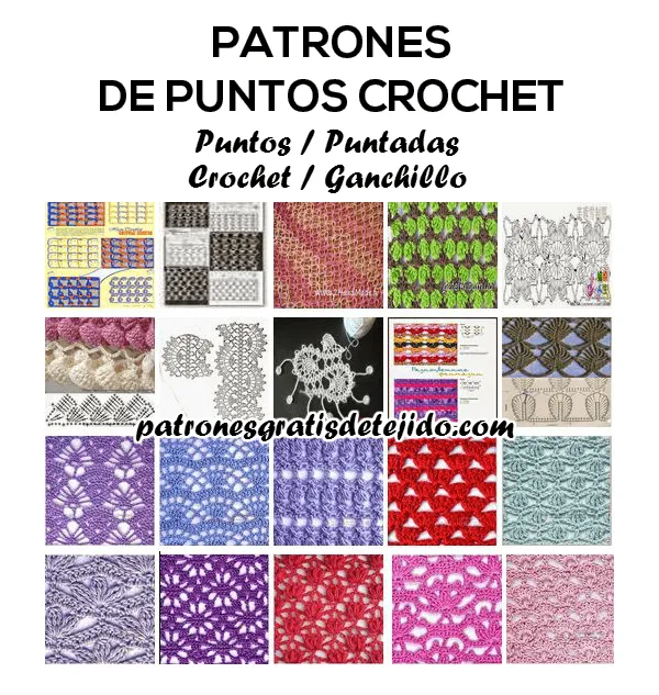 Dónde encontrar patrones de puntos crochet gratis para descargar ...