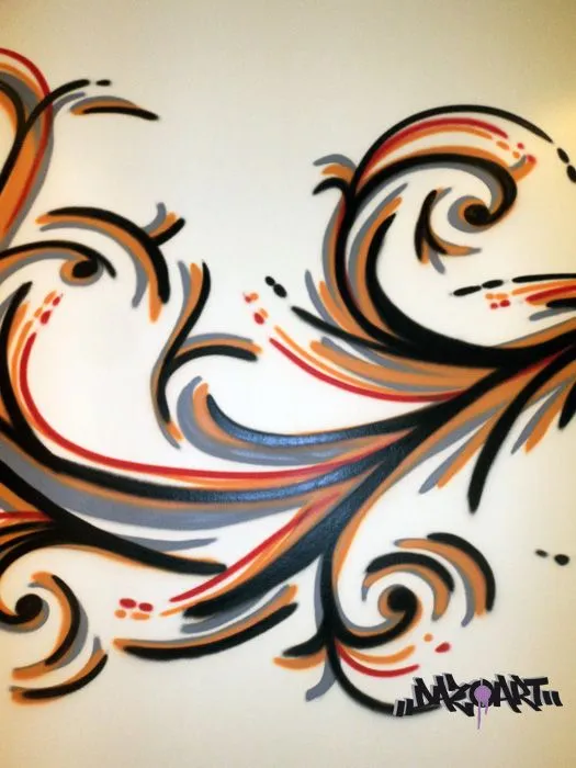 Abstracción Floral | DazoArt - Graffitis & Arte Mural Abstracción Floral | DazoArt - Graffitis & Arte Mural