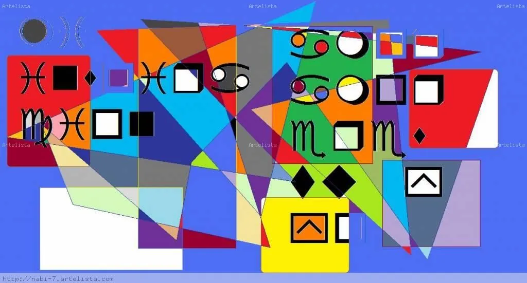 abstract digital language Gibran Haneine - Artelista.