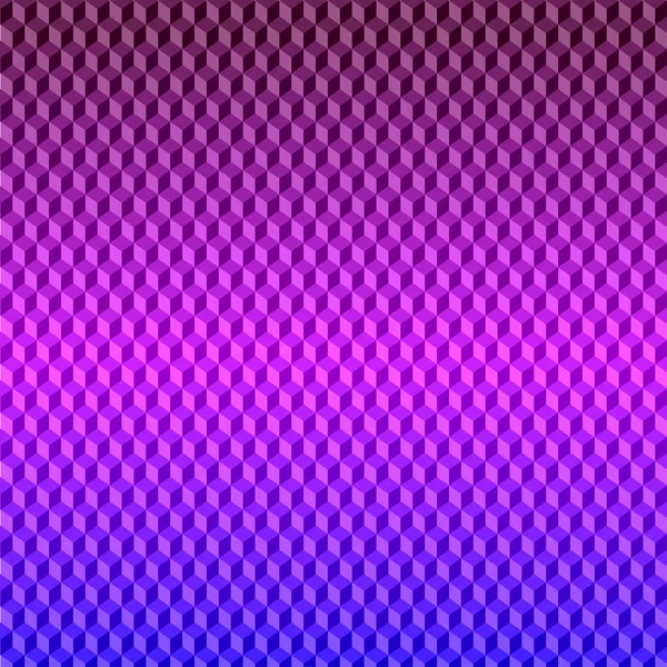 Abstract vector color degradado morado brillante cubos geométricos ...