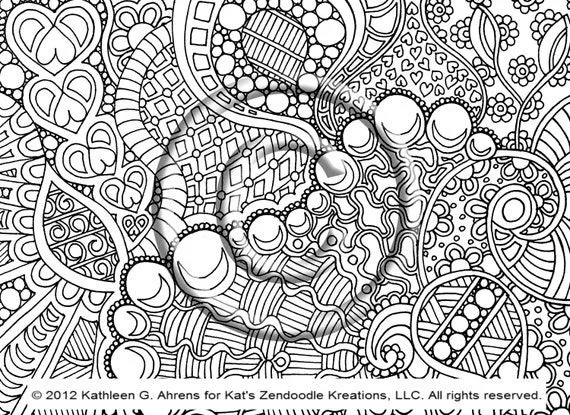 Dibujos abstractas para colorear - Imagui