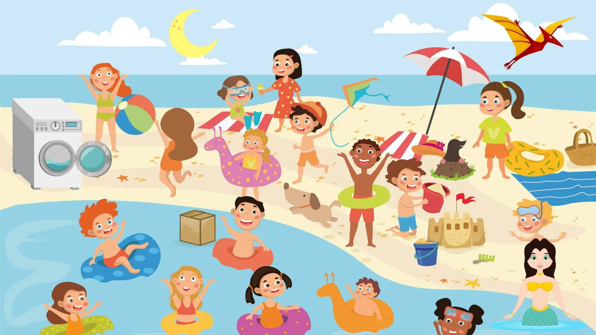absurdo visual - Juegos infantiles