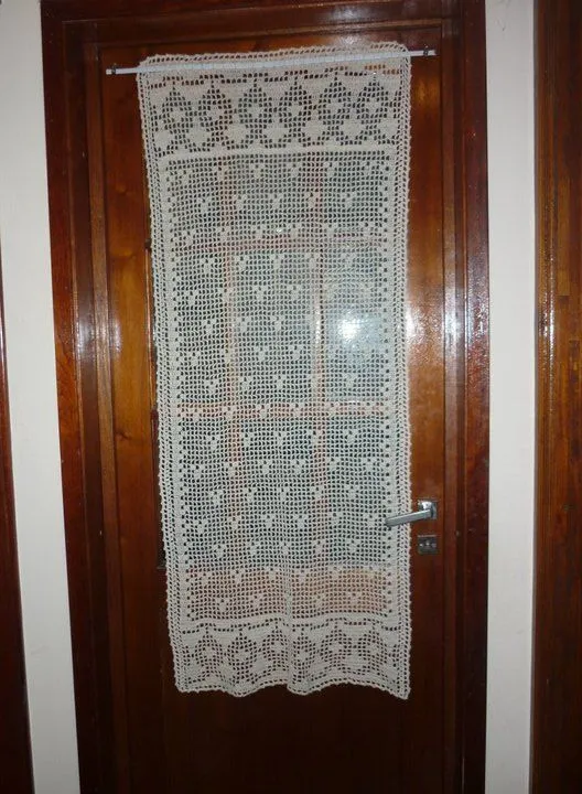 Abuela Cata Tejido de Diseño: CORTINAS TEJIDAS AL CROCHET