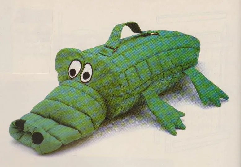 Abuela Creativa: Bolso cocodrilo