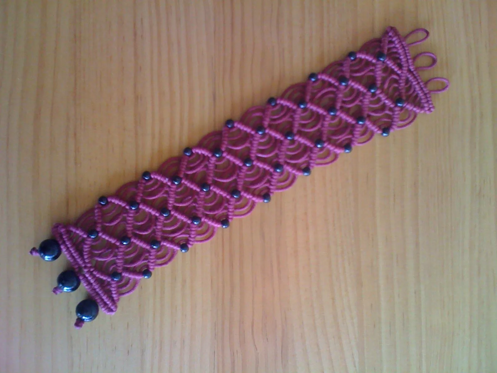 La Abuela. Macramé y mas...: Pulsera Macrame