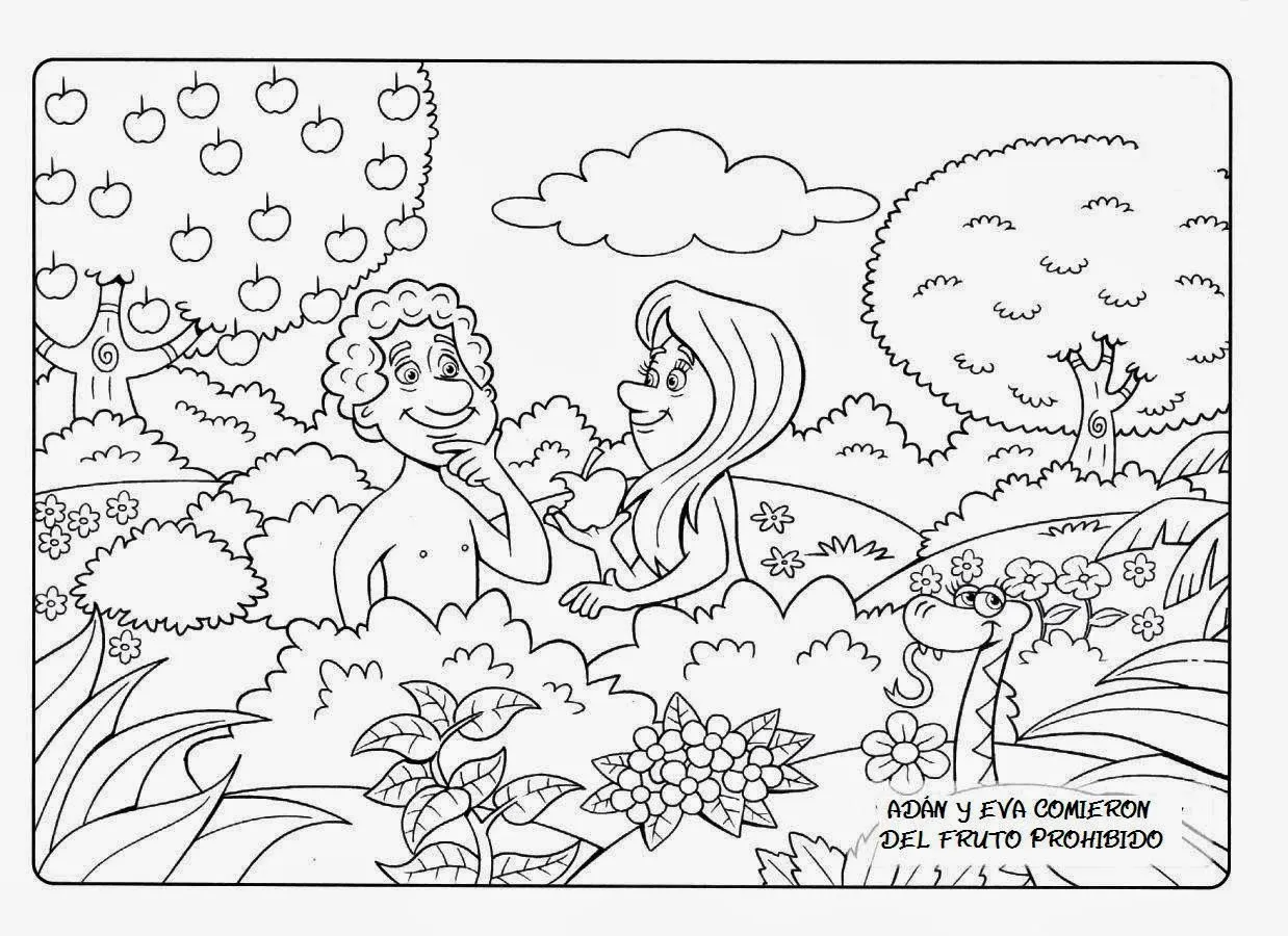 ME ABURRE LA RELIGIÓN: ACTIVIDADES ADÁN Y EVA