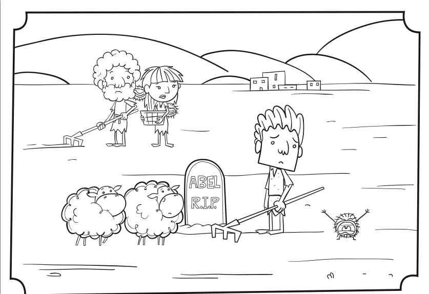 ME ABURRE LA RELIGIÓN: CAÍN Y ABEL. ACTIVIDADES PARA COLOREAR ME ABURRE LA RELIGIÓN: CAÍN Y ABEL. ACTIVIDADES PARA COLOREAR