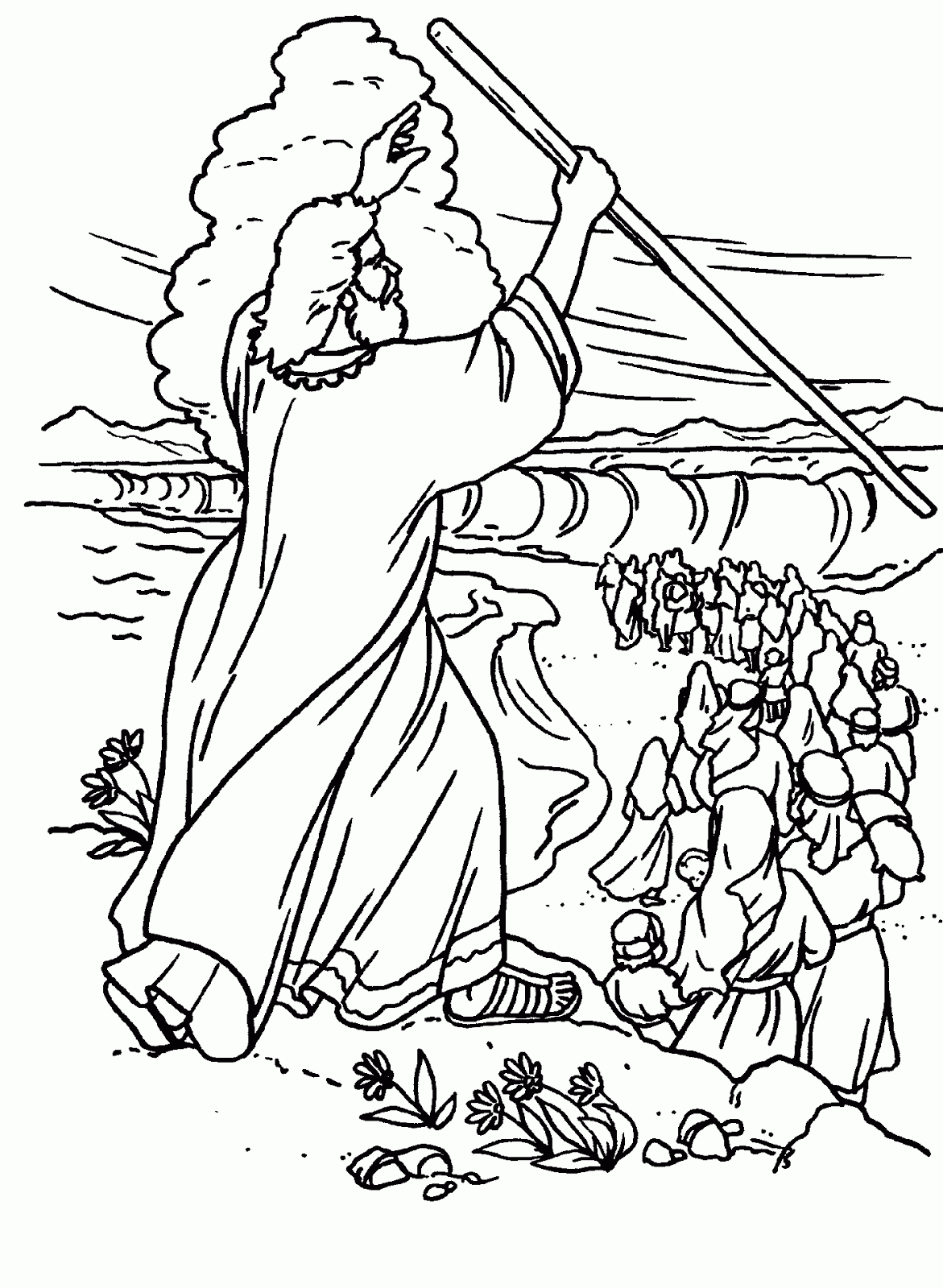 ME ABURRE LA RELIGIÓN: COLOREAR. MOISÉS CRUZA EL MAR ROJO ME ABURRE LA RELIGIÓN: COLOREAR. MOISÉS CRUZA EL MAR ROJO
