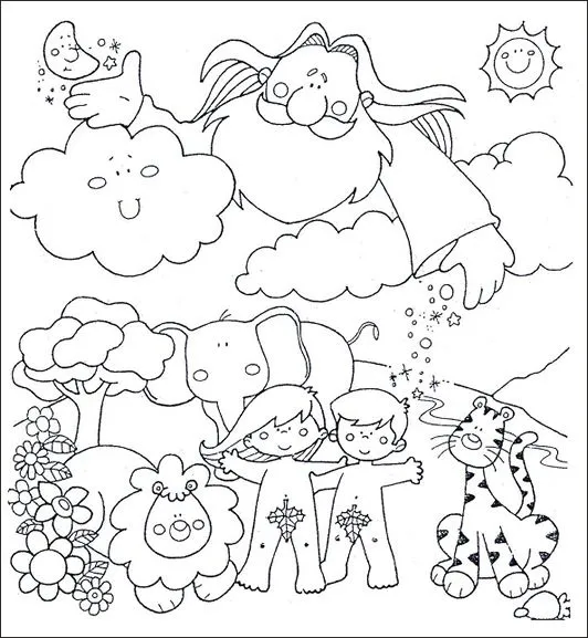 ME ABURRE LA RELIGIÓN: LA CREACIÓN PARA PREESCOLARES. COLOREAR ME ABURRE LA RELIGIÓN: LA CREACIÓN PARA PREESCOLARES. COLOREAR