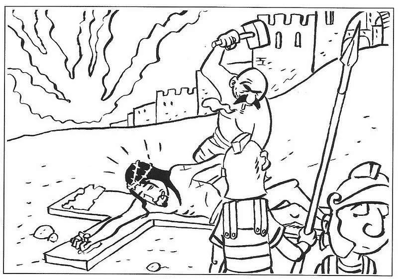 ME ABURRE LA RELIGIÓN: Dibujos para colorear pasión, muerte y ... ME ABURRE LA RELIGIÓN: Dibujos para colorear pasión, muerte y ...