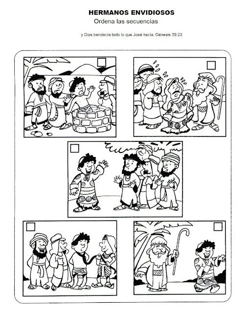 Imagenes para colorear de jose y sus hermanos - Imagui Imagenes para colorear de jose y sus hermanos - Imagui