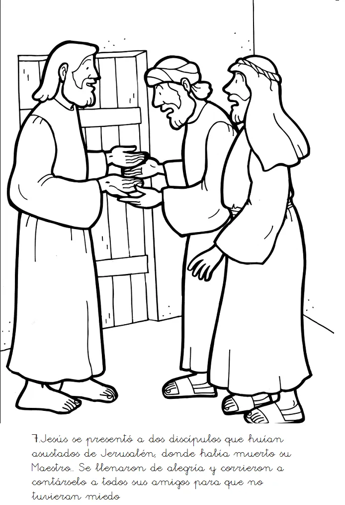 Historias Biblicas para Colorear: Muerte y Resurrección de Jesús ... Historias Biblicas para Colorear: Muerte y Resurrección de Jesús ...