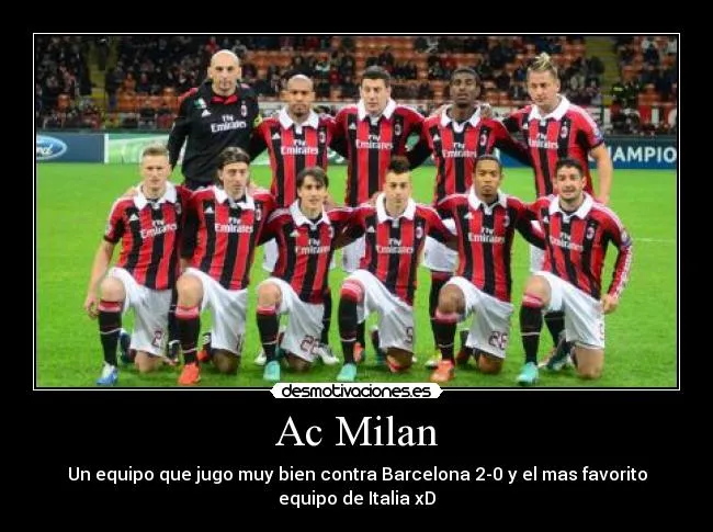 Ac Milan | Desmotivaciones
