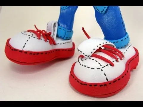 Accesorios para fofuchas - Zapatito - Manualidades para todos ... Accesorios para fofuchas - Zapatito - Manualidades para todos ...