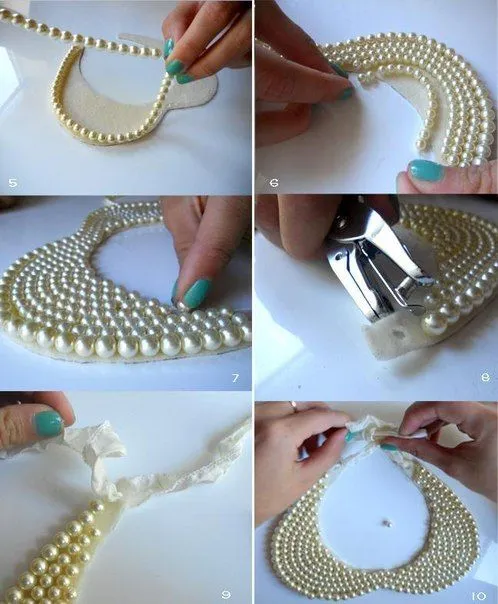 Accesorios con perlas manualidades ~ Belleza y Peinados Accesorios con perlas manualidades ~ Belleza y Peinados