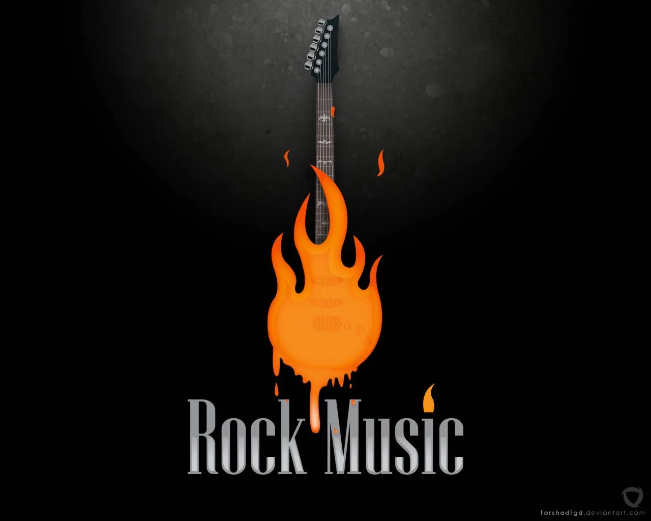 Accessible Novelties: The Rock Guitar Fire Wallpaper Accessible Novelties: The Rock Guitar Fire Wallpaper