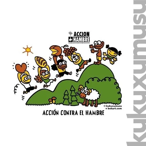 Acción Contra el Hambre de Kukuxumusu! Gracias por el dibujo tan ...