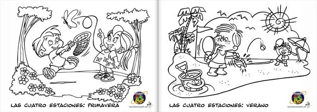 Acciones positivas y negativas para colorear - Imagui