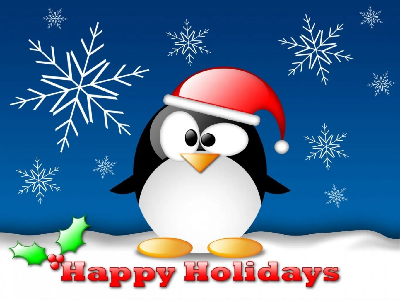 Acerca de Ubuntu: Fondos linuxeros navideños