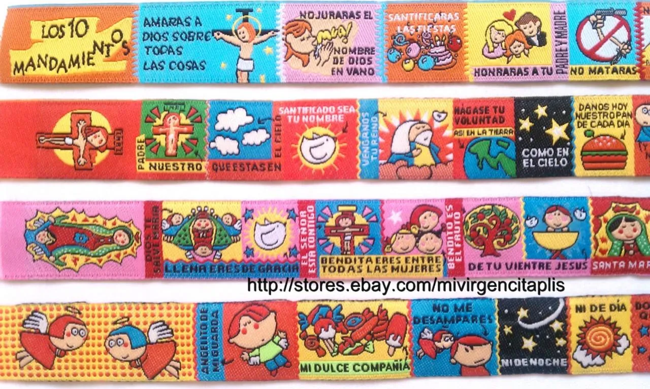 Acompañame Siempre Pulsera de Liston Bracelet Virgencita Plis | eBay Acompañame Siempre Pulsera de Liston Bracelet Virgencita Plis | eBay