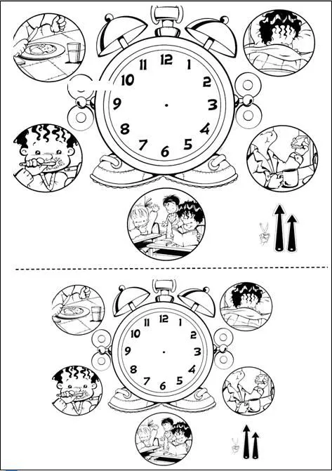 Actividades de reloj - Imagui