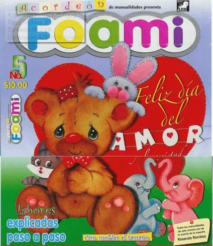 Acordeón foami Nº5 | FreeLibros