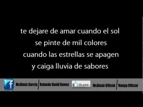 Me acostumbre - McAlexiz Ft Kalet & El H (VIDEO LIRYCS) Me acostumbre - McAlexiz Ft Kalet & El H (VIDEO LIRYCS)