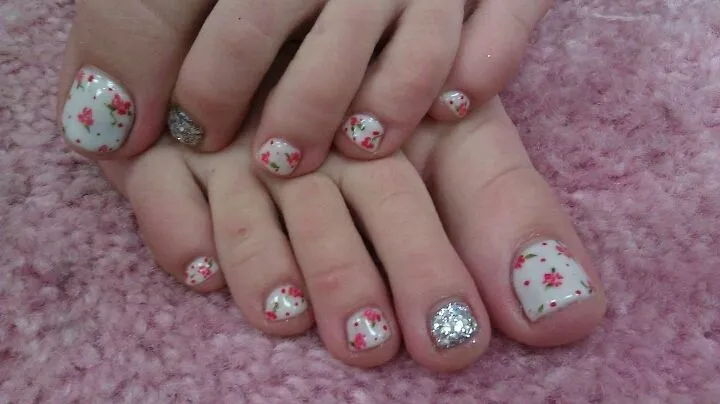 Uñas acripie flores | Unas | Pinterest | Nails and Html Uñas acripie flores | Unas | Pinterest | Nails and Html
