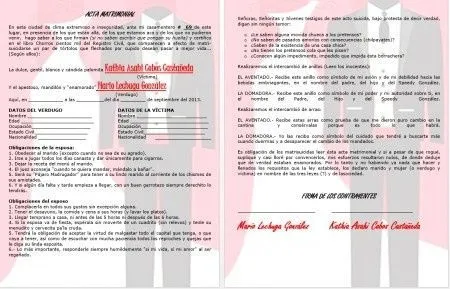 Actas de matrimonio de broma para despedida de soltera - Imagui Actas de matrimonio de broma para despedida de soltera - Imagui
