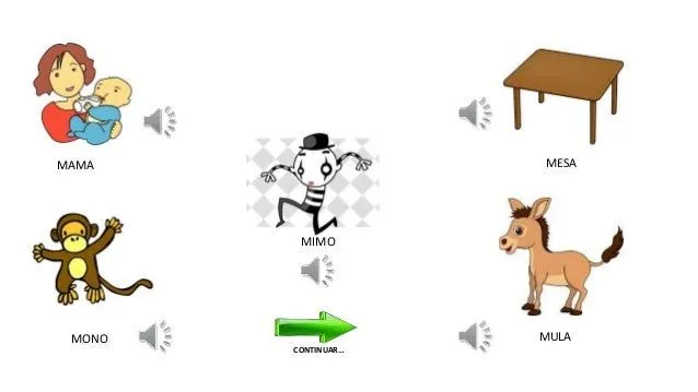 Actividad lúdica para aprender el uso de la letra M Actividad lúdica para aprender el uso de la letra M