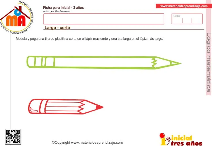 Actividad a realizar: Modela y pega una tira de plastilina corta ...