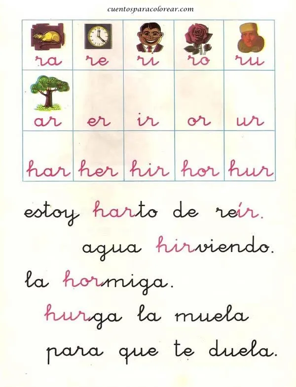 Actividades para aprender a leer - Imagui Actividades para aprender a leer - Imagui