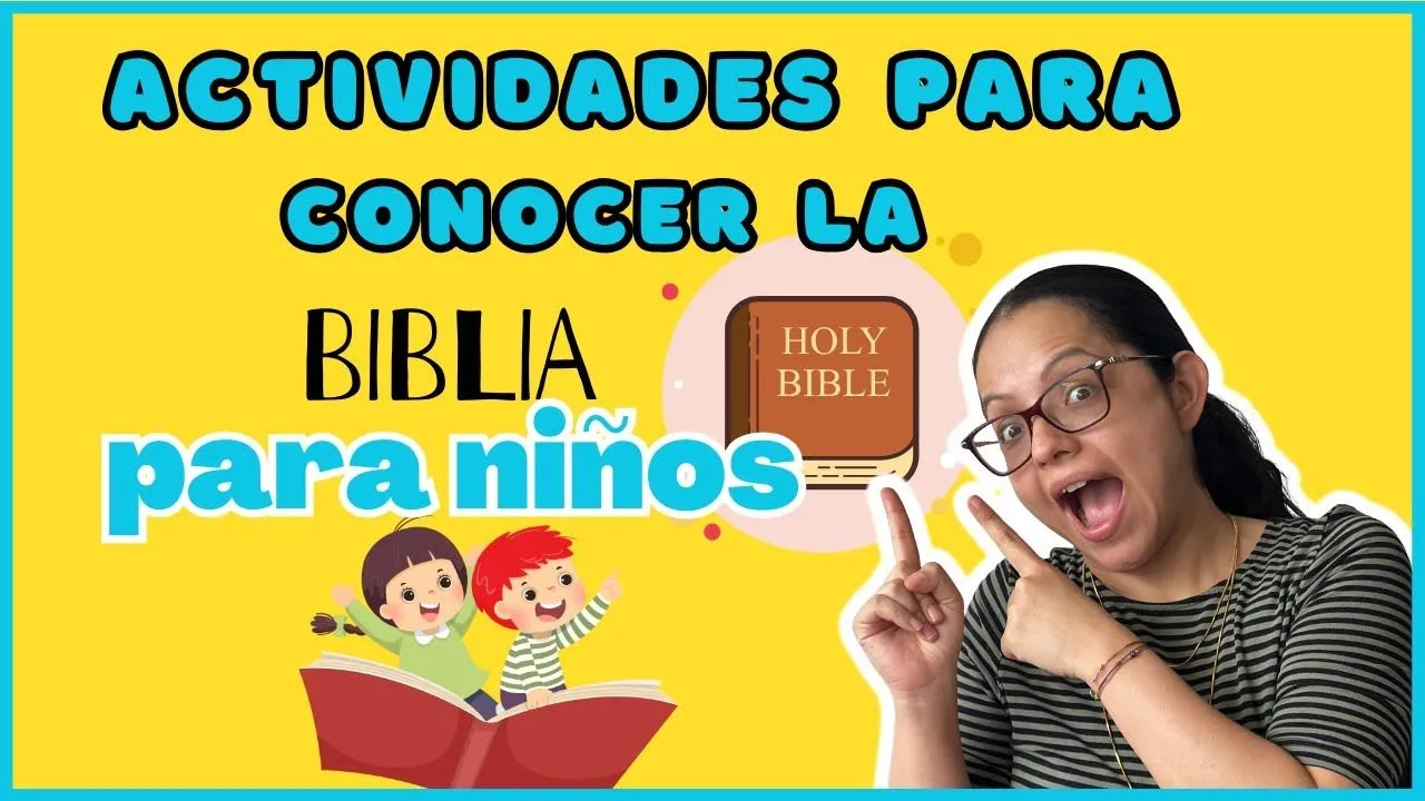 Actividades Para Conocer LA BIBLIA PARA NIÑOS - YouTube Actividades Para Conocer LA BIBLIA PARA NIÑOS - YouTube
