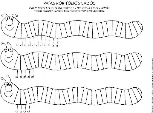 Actividades para colorear en preescolar - Imagui