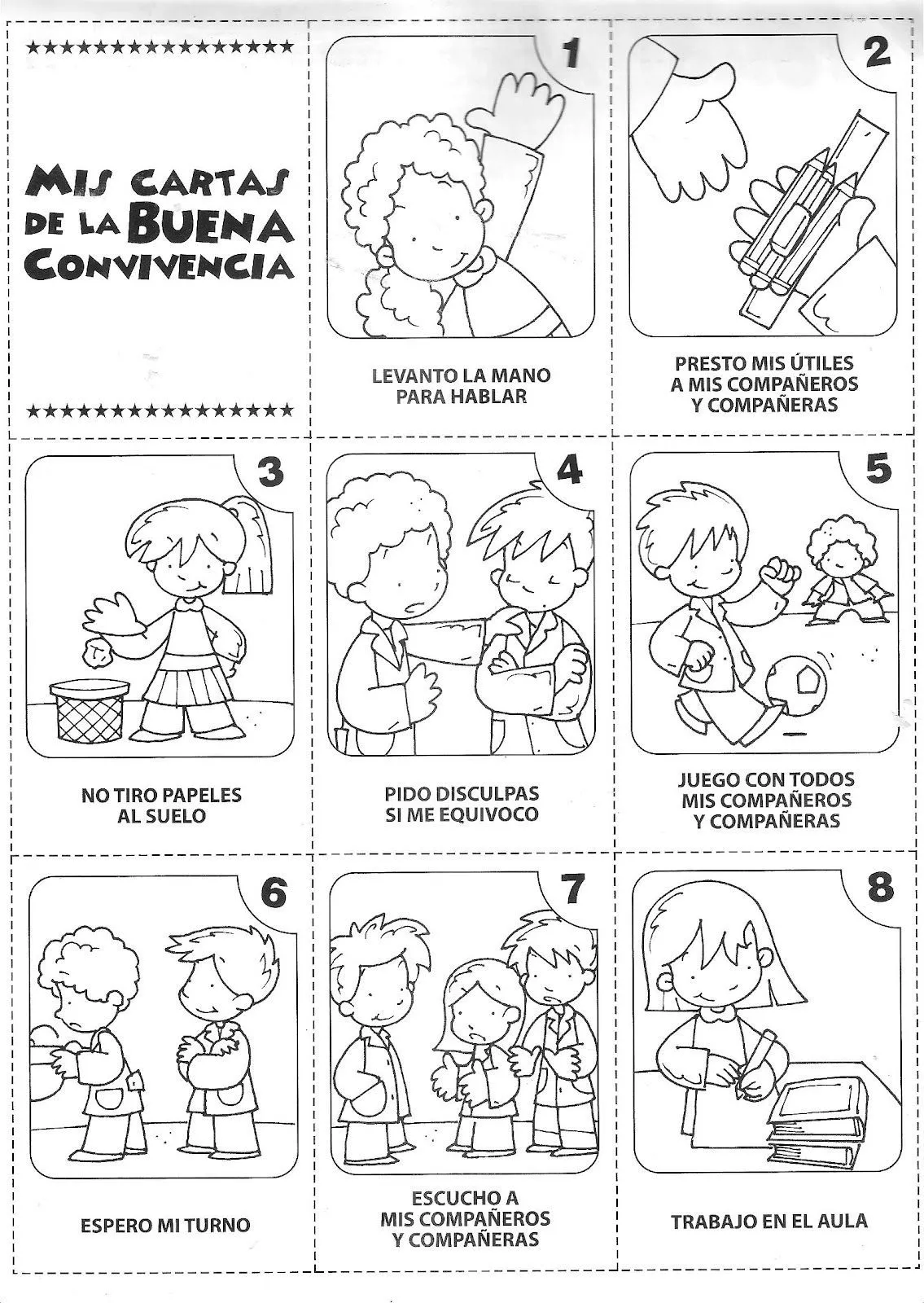 Actividades de convivencia, Normas de convivencia, Acuerdos de convivencia escolar Actividades de convivencia, Normas de convivencia, Acuerdos de convivencia escolar