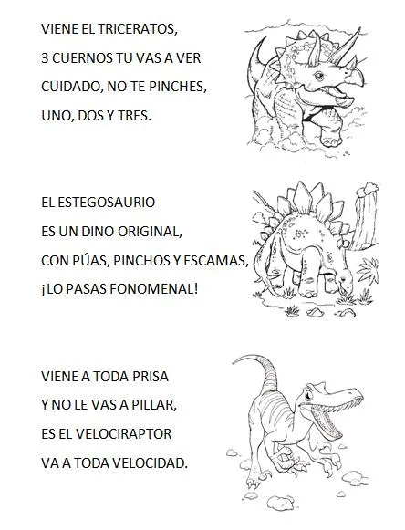Actividades de dinosaurios para preescolar - Imagui Actividades de dinosaurios para preescolar - Imagui
