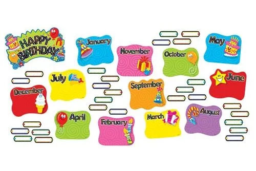 Actividades para Educación Infantil: Nuevos carteles para cumpleaños Actividades para Educación Infantil: Nuevos carteles para cumpleaños