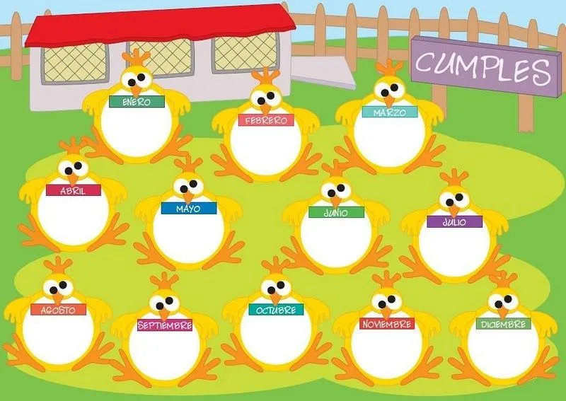 Actividades para Educación Infantil: Carteles para cumpleaños Actividades para Educación Infantil: Carteles para cumpleaños