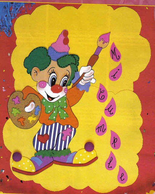 Actividades Escolares: payasitos
