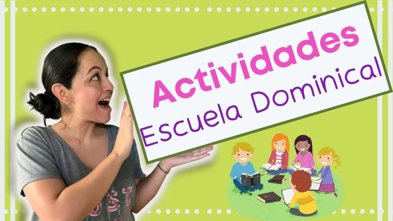 ACTIVIDADES PARA ESCUELA DOMINICAL (NIÑOS 8 A 10 AÑOS) - YouTube ACTIVIDADES PARA ESCUELA DOMINICAL (NIÑOS 8 A 10 AÑOS) - YouTube
