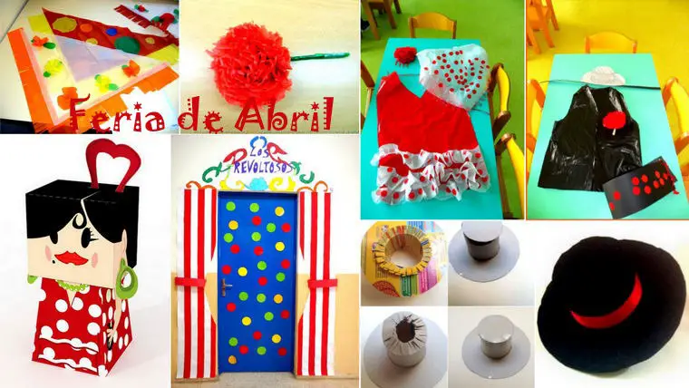 Actividades Infantiles para la Feria de Abril - Manualidades ... Actividades Infantiles para la Feria de Abril - Manualidades ...