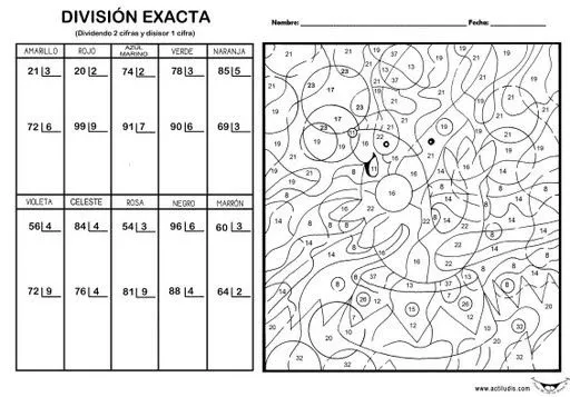 Actividades de matemáticas para imprimir - Imagui
