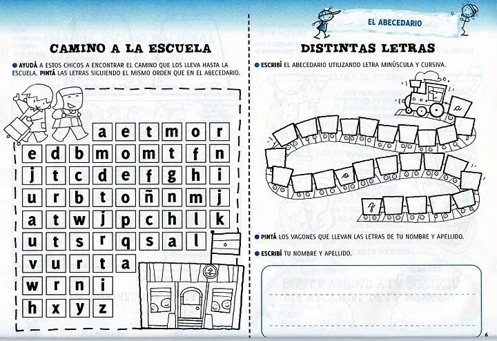 Ejercicios escritura primer grado - Imagui