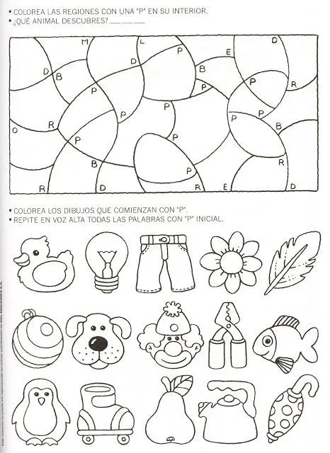 actividades para trabajar la letra P | Prekinder yellow 2015 ... actividades para trabajar la letra P | Prekinder yellow 2015 ...