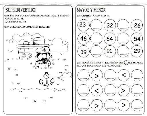 ACTIVIDADES DE MATEMÁTICAS PARA NIÑOS