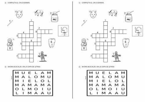 Actividades para primer grado primaria para imprimir - Imagui