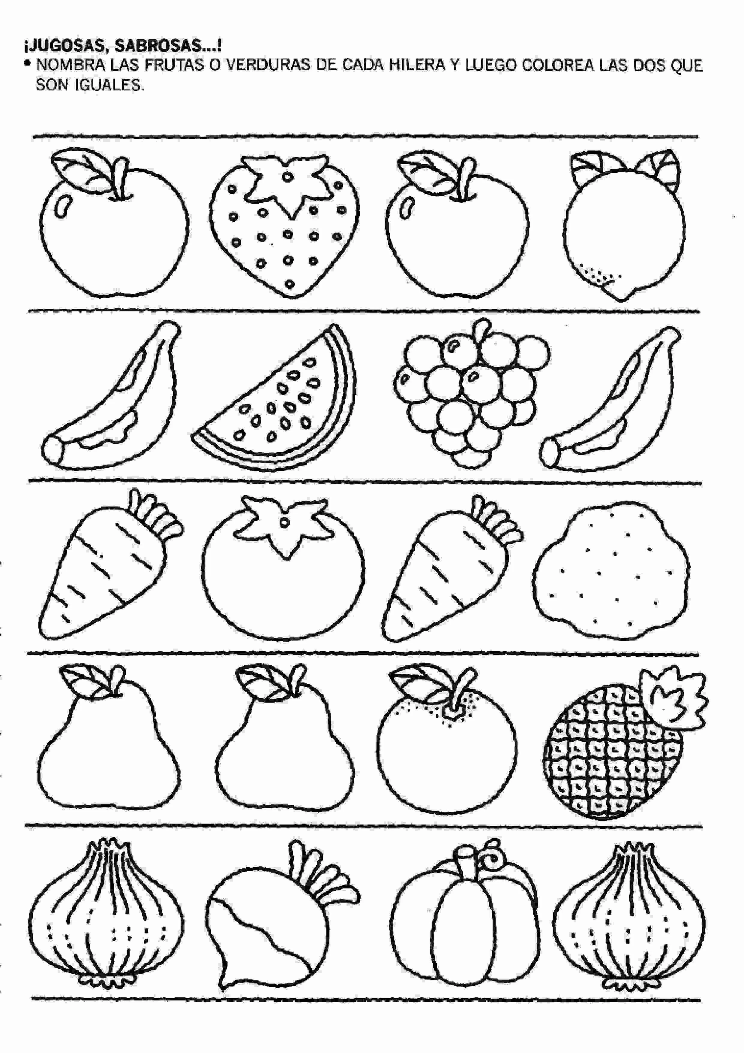 Actividades para niños preescolar, primaria e inicial. Fichas para ...