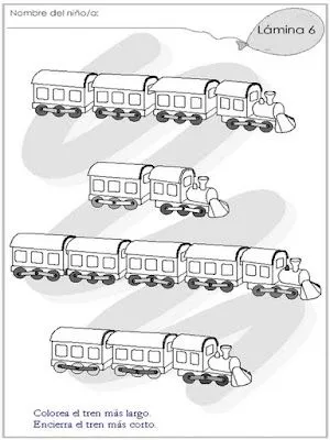 ACTIVIDADES PERCEPCIÓN PARA NIÑOS - PROPORCIONES 1 : FICHAS PARA NIÑOS ACTIVIDADES PERCEPCIÓN PARA NIÑOS - PROPORCIONES 1 : FICHAS PARA NIÑOS