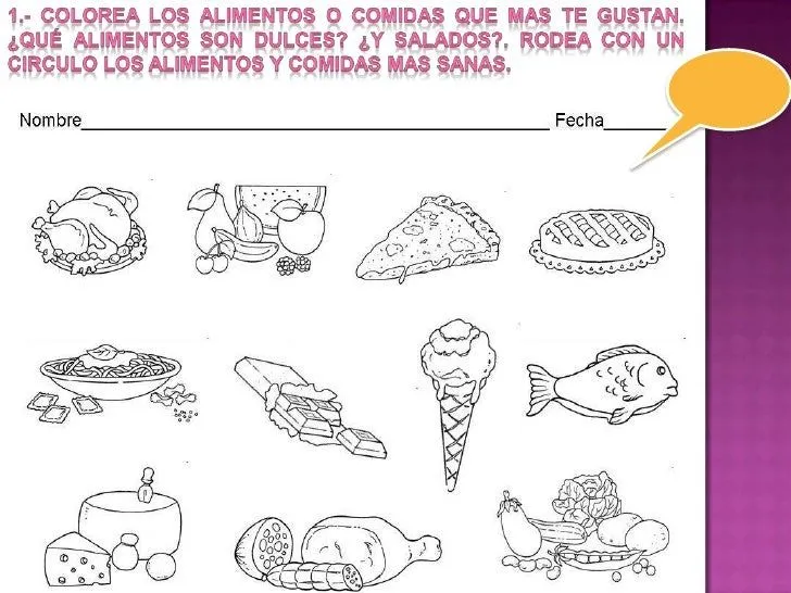 Actividades ppa los alimentos[