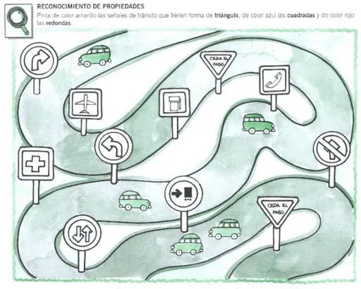 Dibujo de SEñAL DE TRANSITO para colorear - Imagui